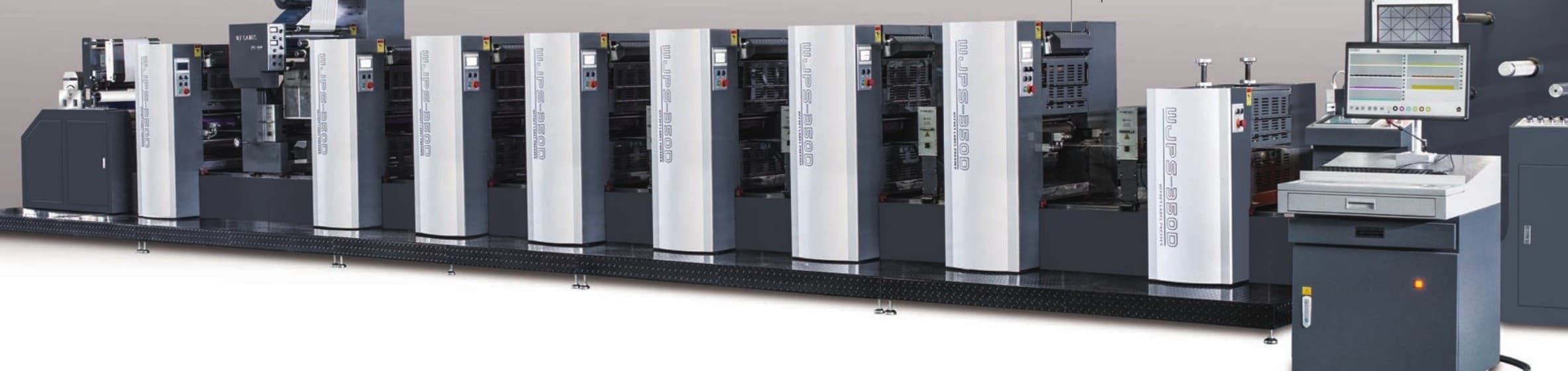 WJPS-350D / 450D / 560D — Shaftless Intermittent Rotary Offset Label Press